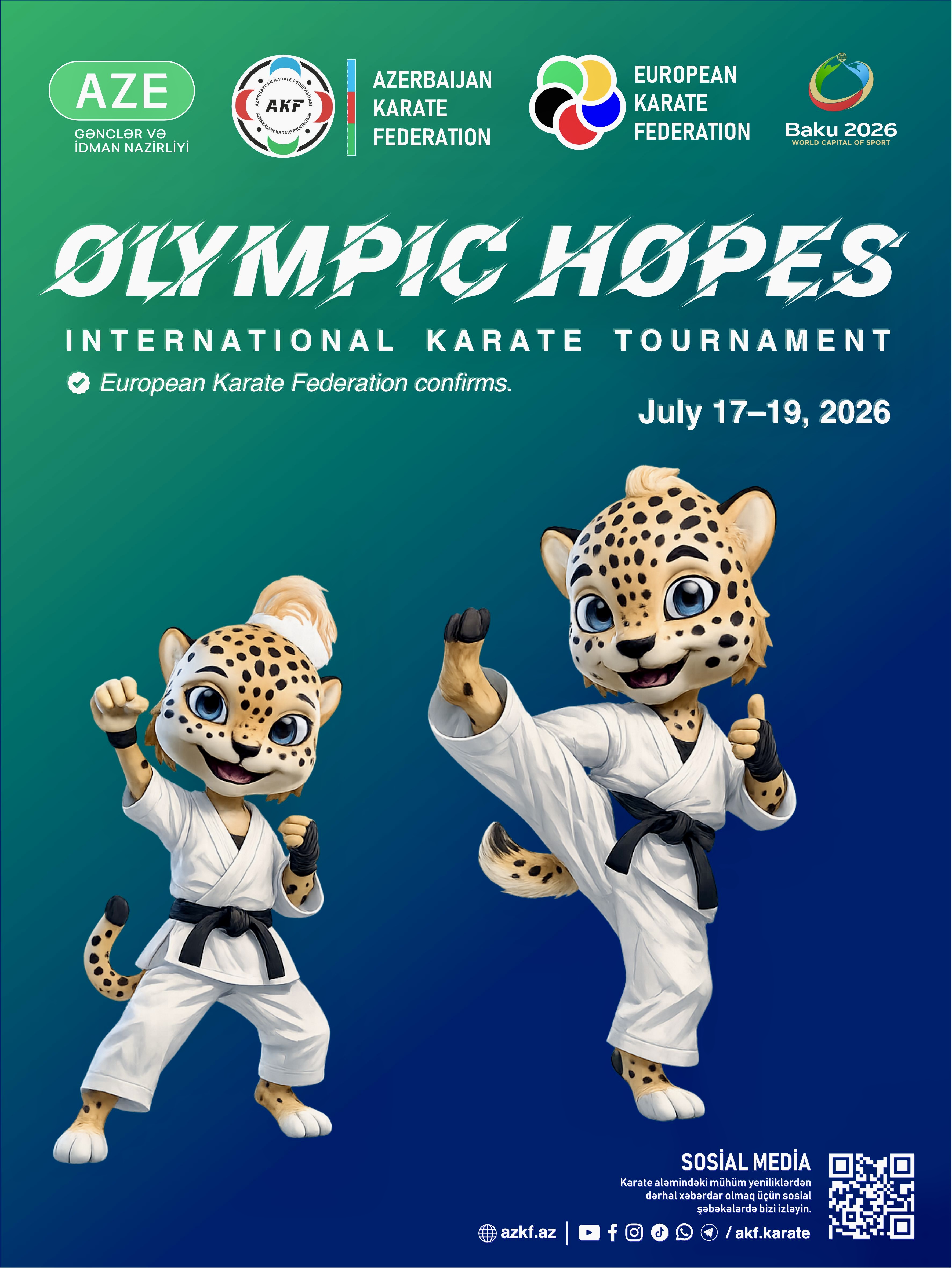 "Olimpiya Ümidləri" Beynəlxalq karate tuniri