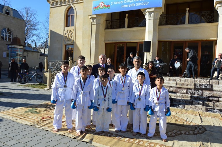 Tərtərdə Vətən Müharibəsi şəhidi Qubad Hacıyevin adına karate klubu yaradılıb