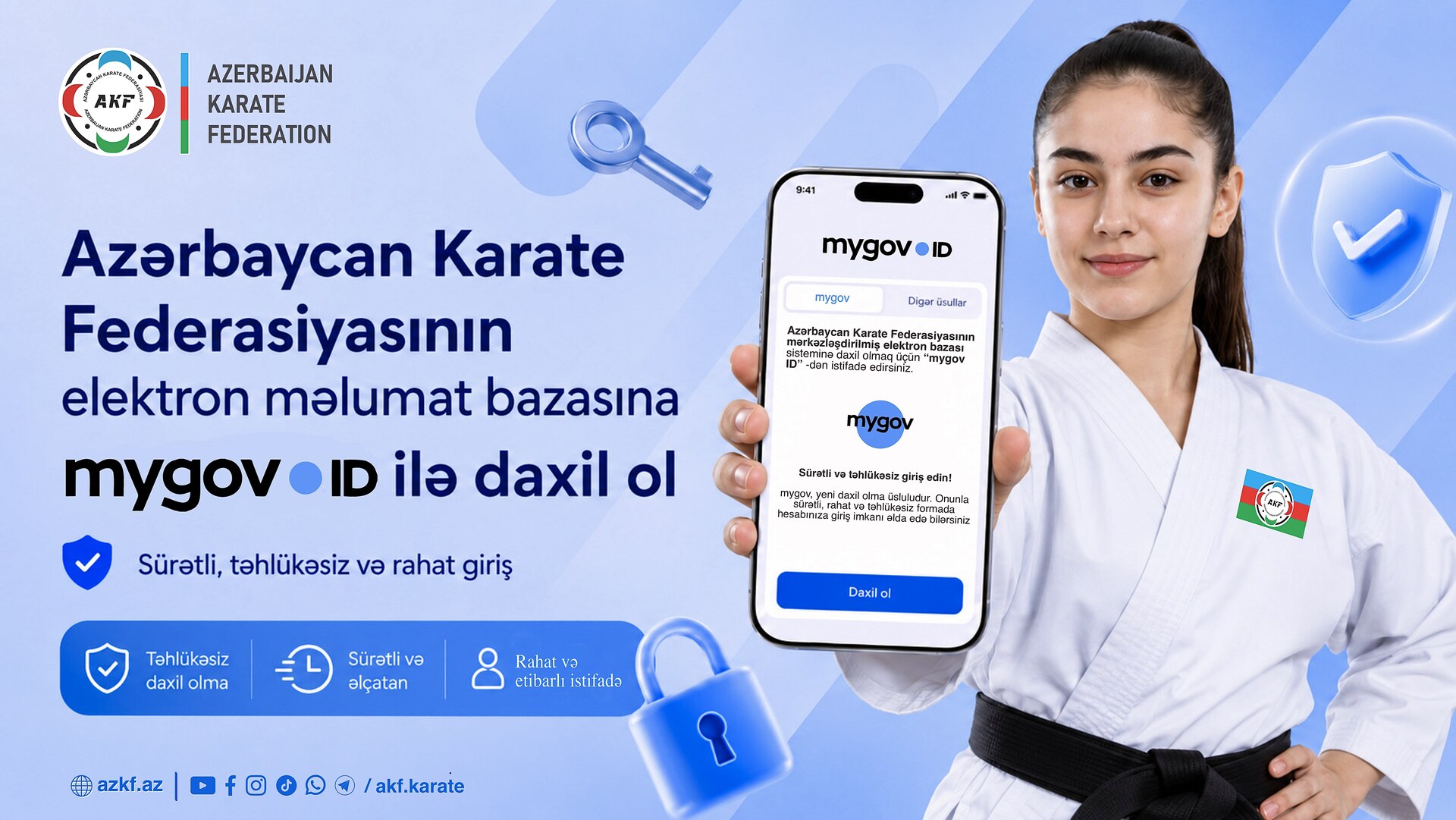 AKF -da elektron idarəetmə sistemi mygov İD platforması ilə inteqrasiya olunub