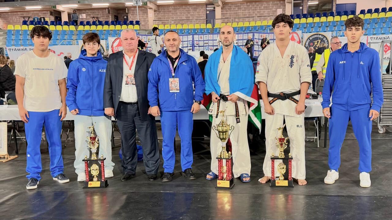 Azərbaycan karateçiləri Belçikada keçirilən Avropa çempionatında üç medal qazanıblar